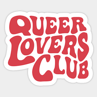 Queer Lovers Club Sticker